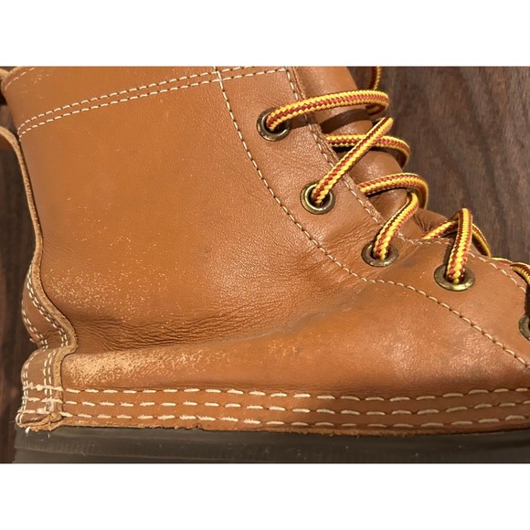 LL Bean Boots Brown Leather Waterproof Bean Boots Womens Size 9.5/10? See Pics - Picture 3 of 16